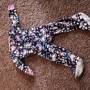 Child of Mine Colorful Heart Footie
